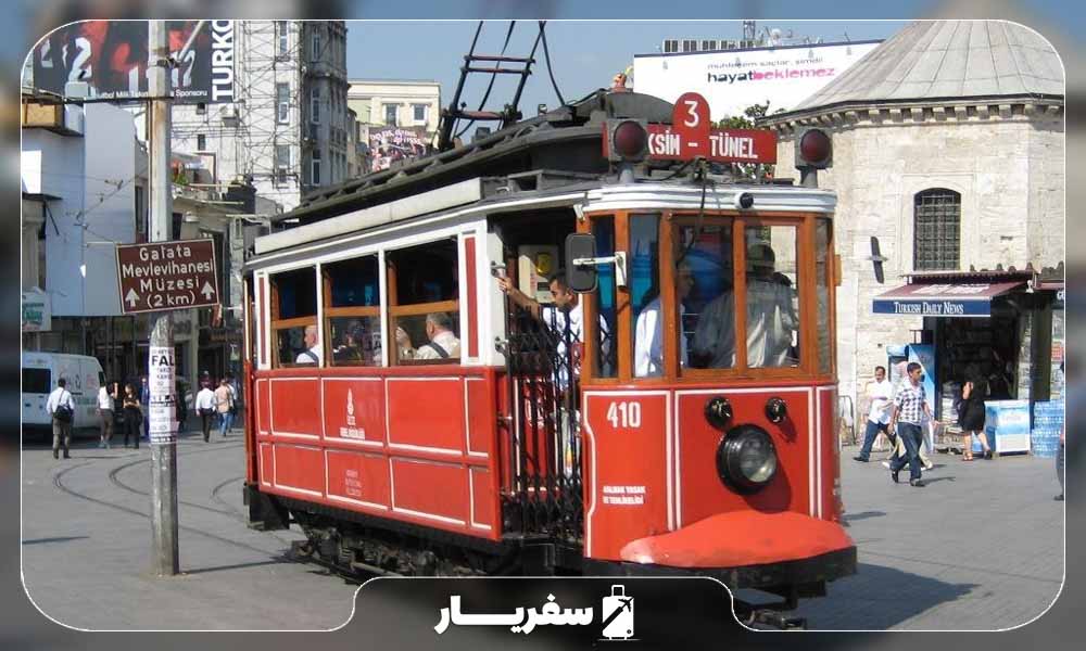 انواع حمل و نقل عمومی در شهر استانبول